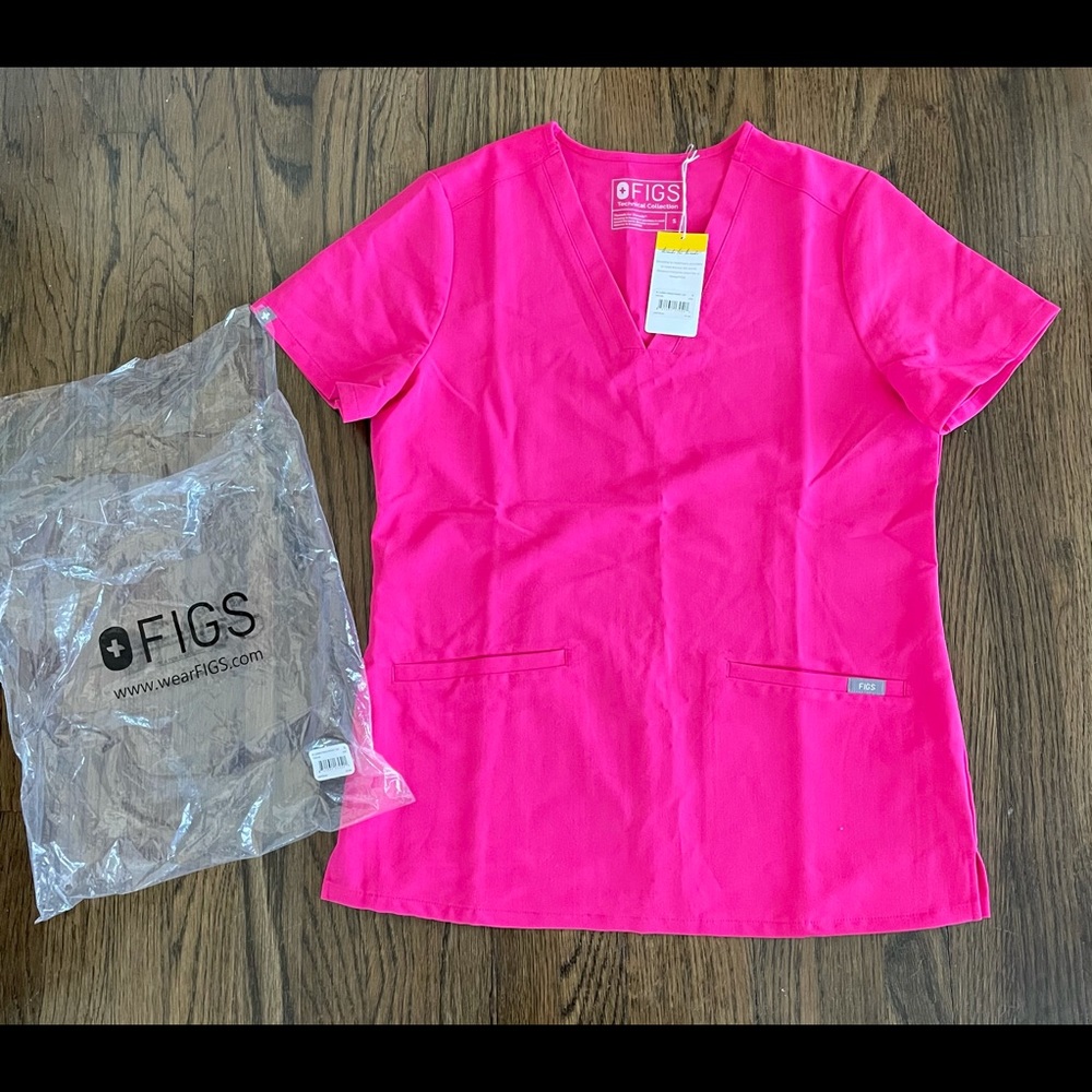 Figs Hot Pink